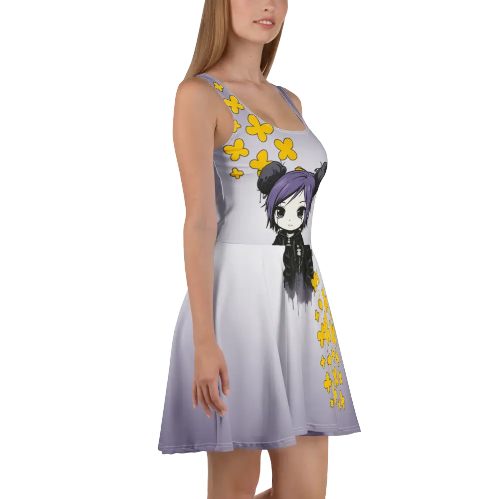 Panda Skater Dress - Image 4