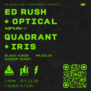 Mr. Solve in Seattle for We Tried Live! July 11